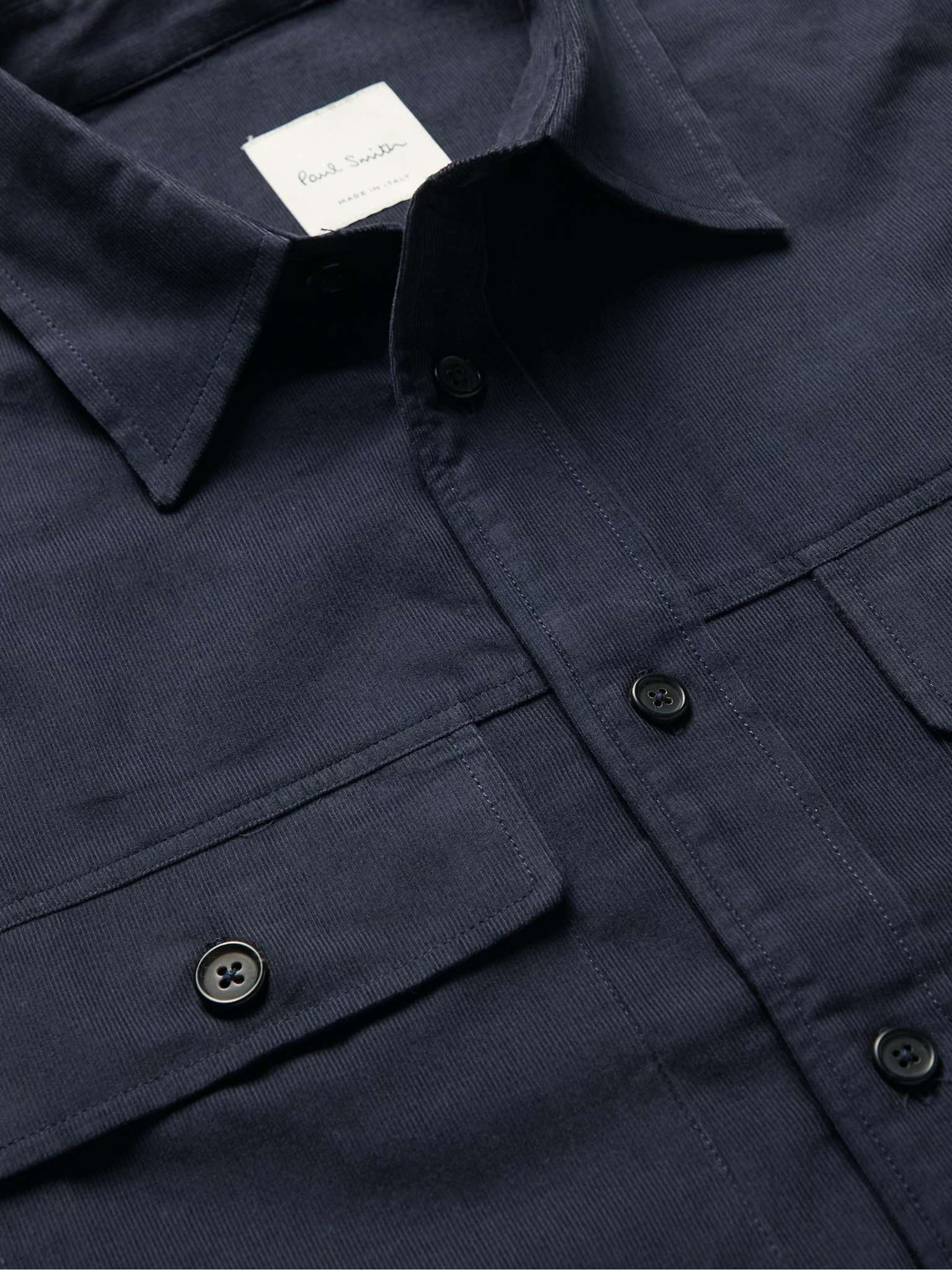 Cotton-Corduroy Shirt - 5