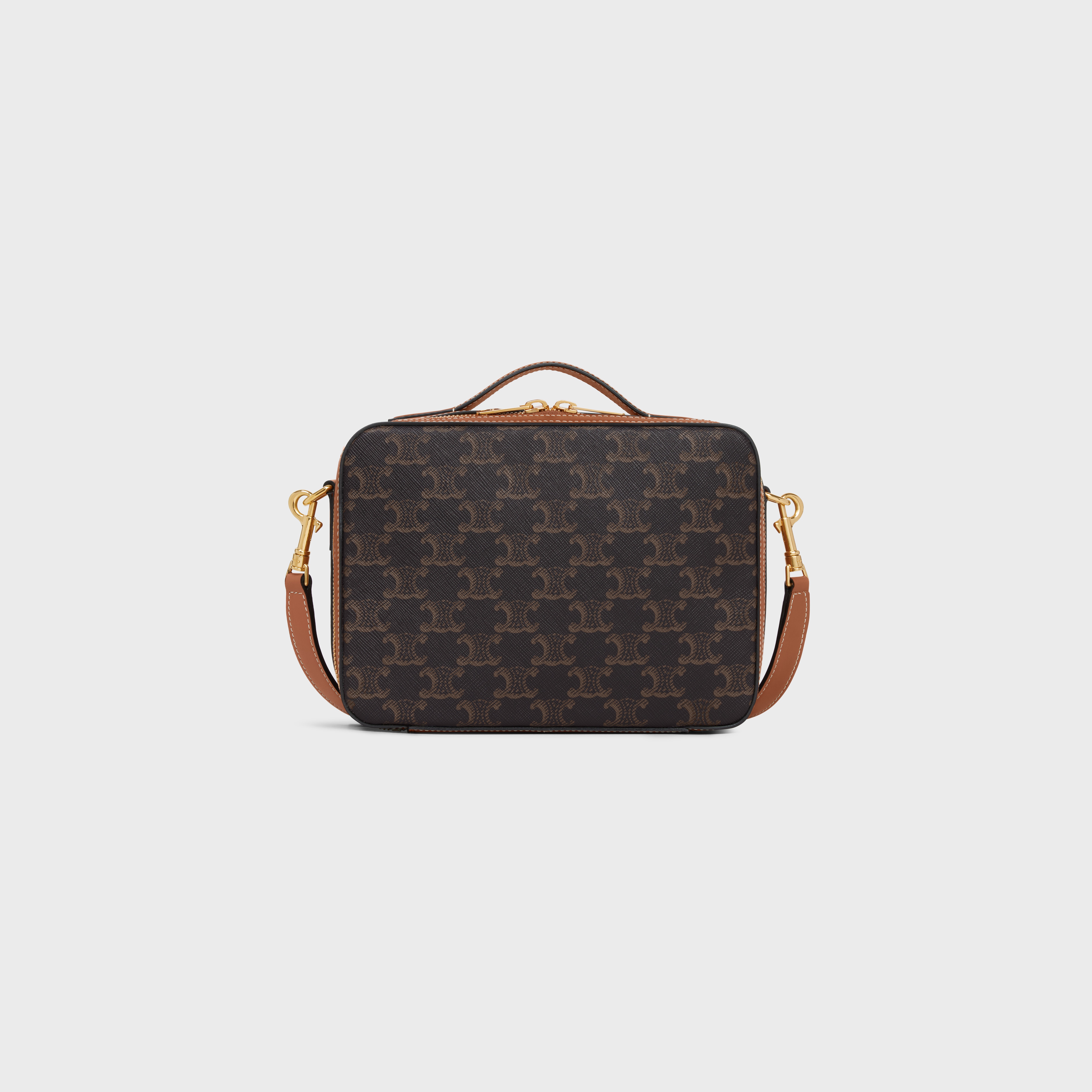 MESSENGER BOX in Triomphe Canvas and Calfskin - 1