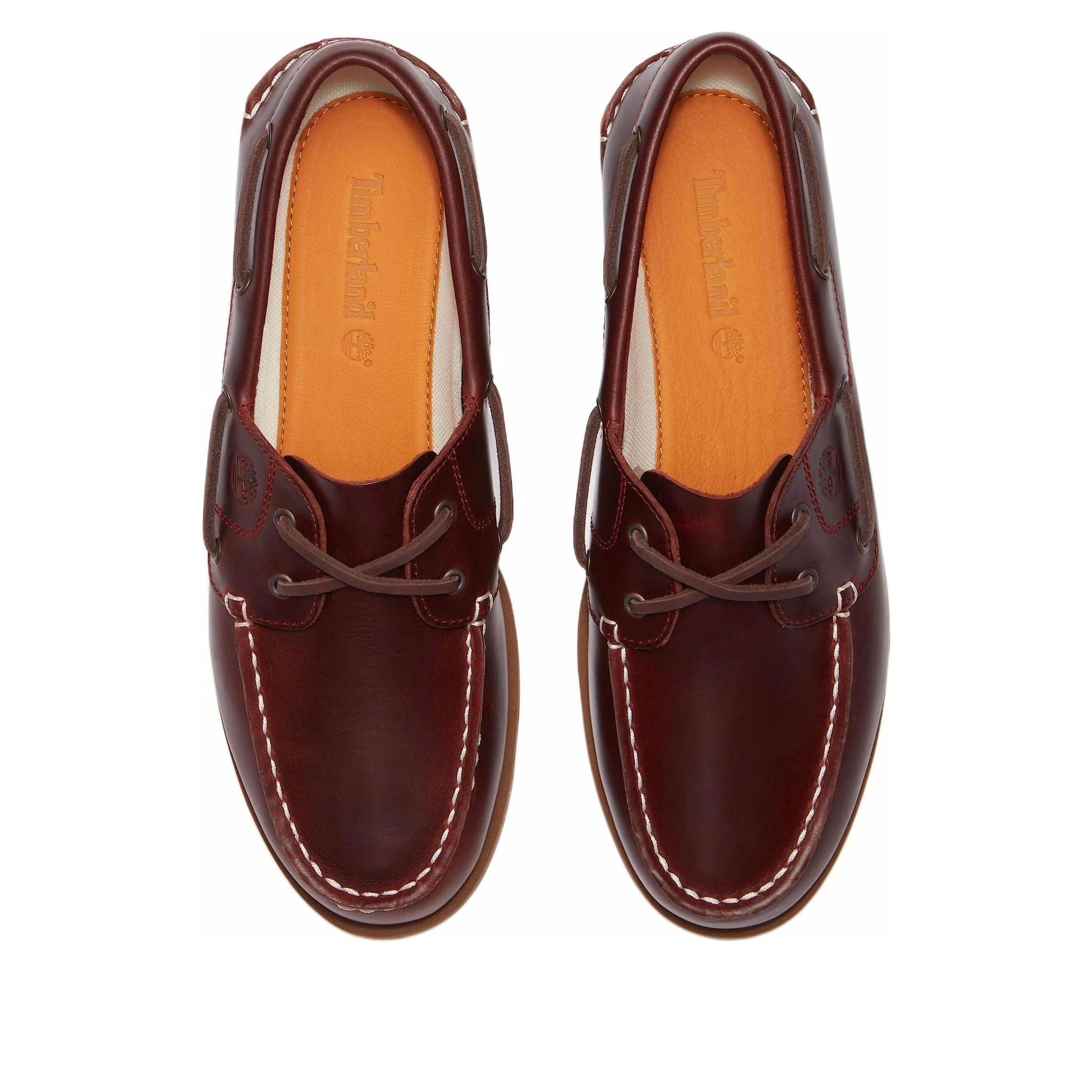(WMNS) Timberland Mocassini Classic Boat 2 Eye Codice 'Burgundy' TB0A2Q9XEIW - 4