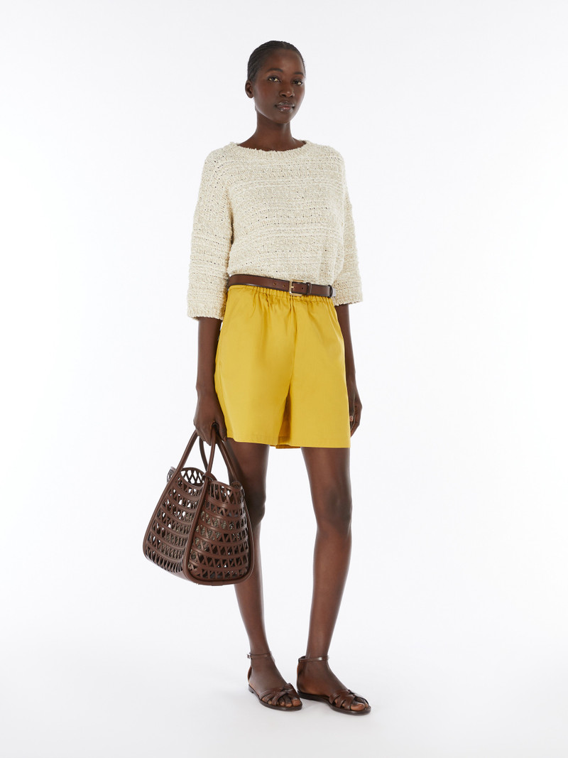 Max Mara ARDA Patterned cotton-blend jumper outlook