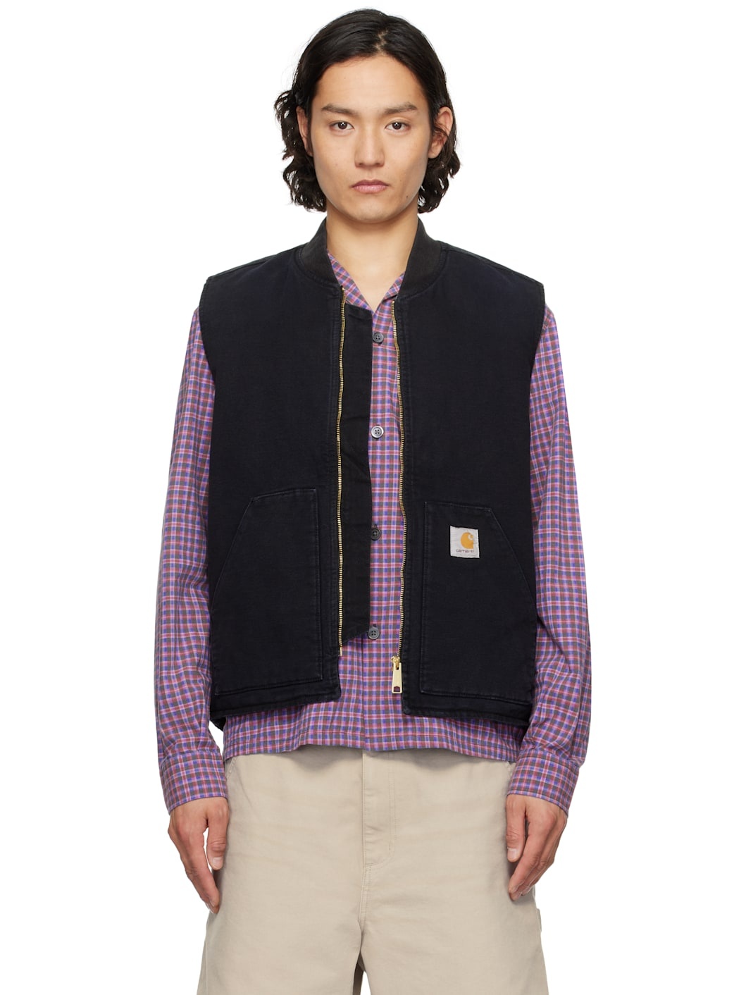 Black Classic Vest - 1