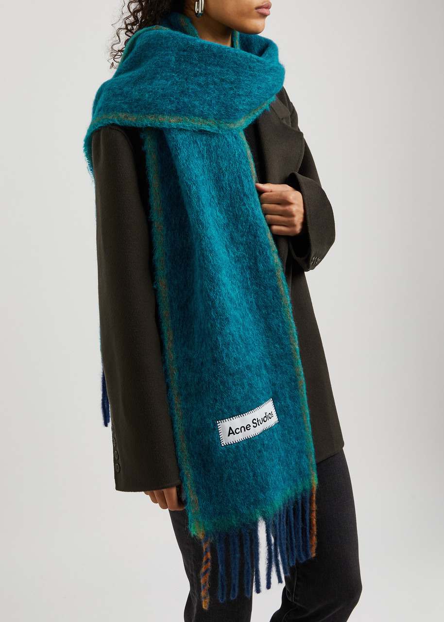 Vally alpaca-blend scarf - 2