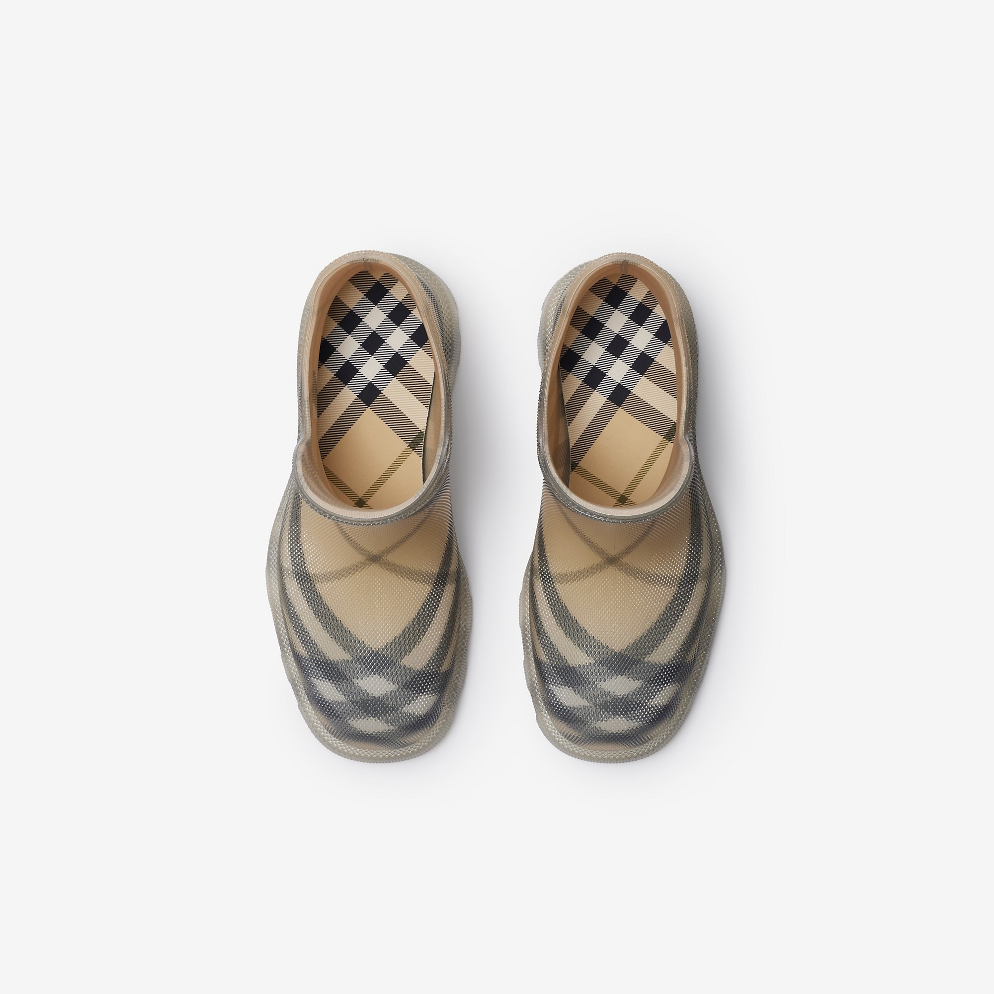 Check Rubber Marsh Low Boots - 5