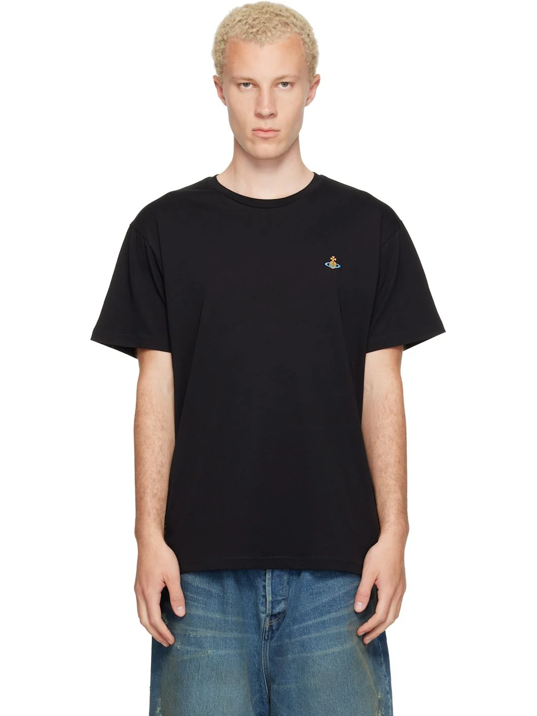 Black Classic Multicolor Orb T-shirt - 1