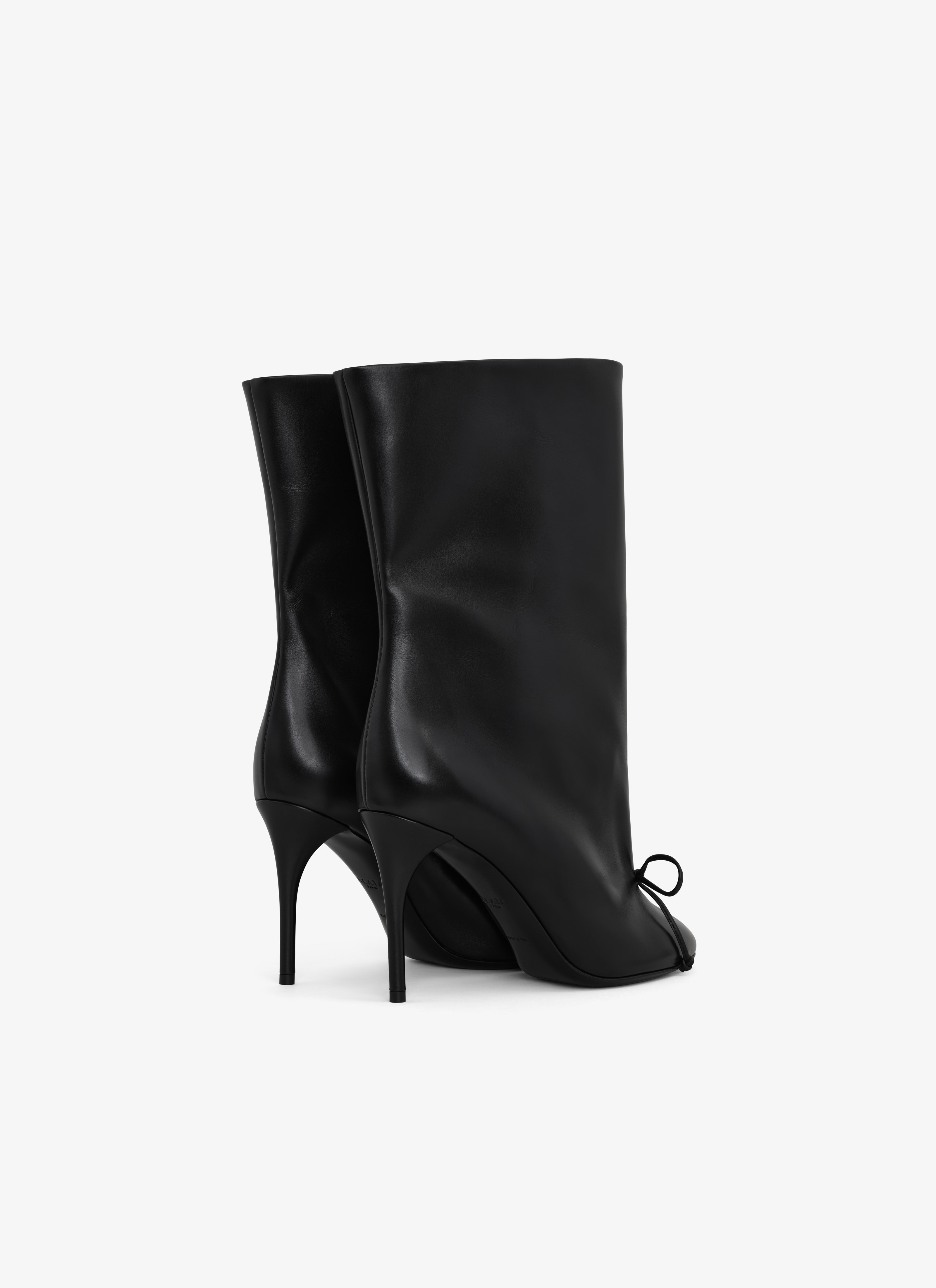DECOLLETE LOW BOOTS IN LAMBSKIN - 2