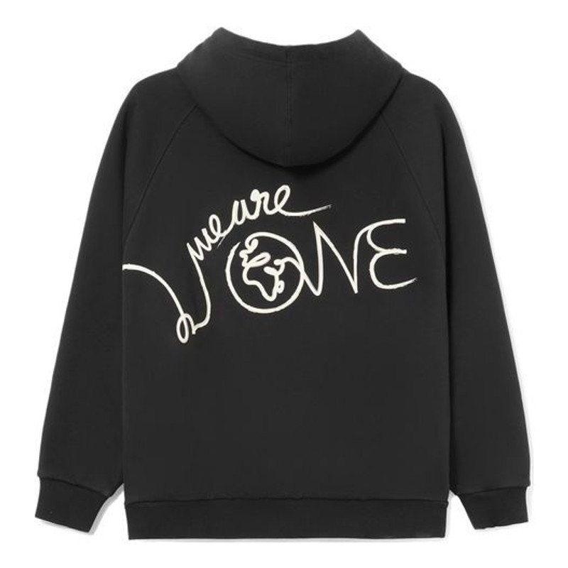 Li-Ning Li-Ning x DFT Way Of Wade Graphic Hoodie 'Black' AWDRE77-1 outlook