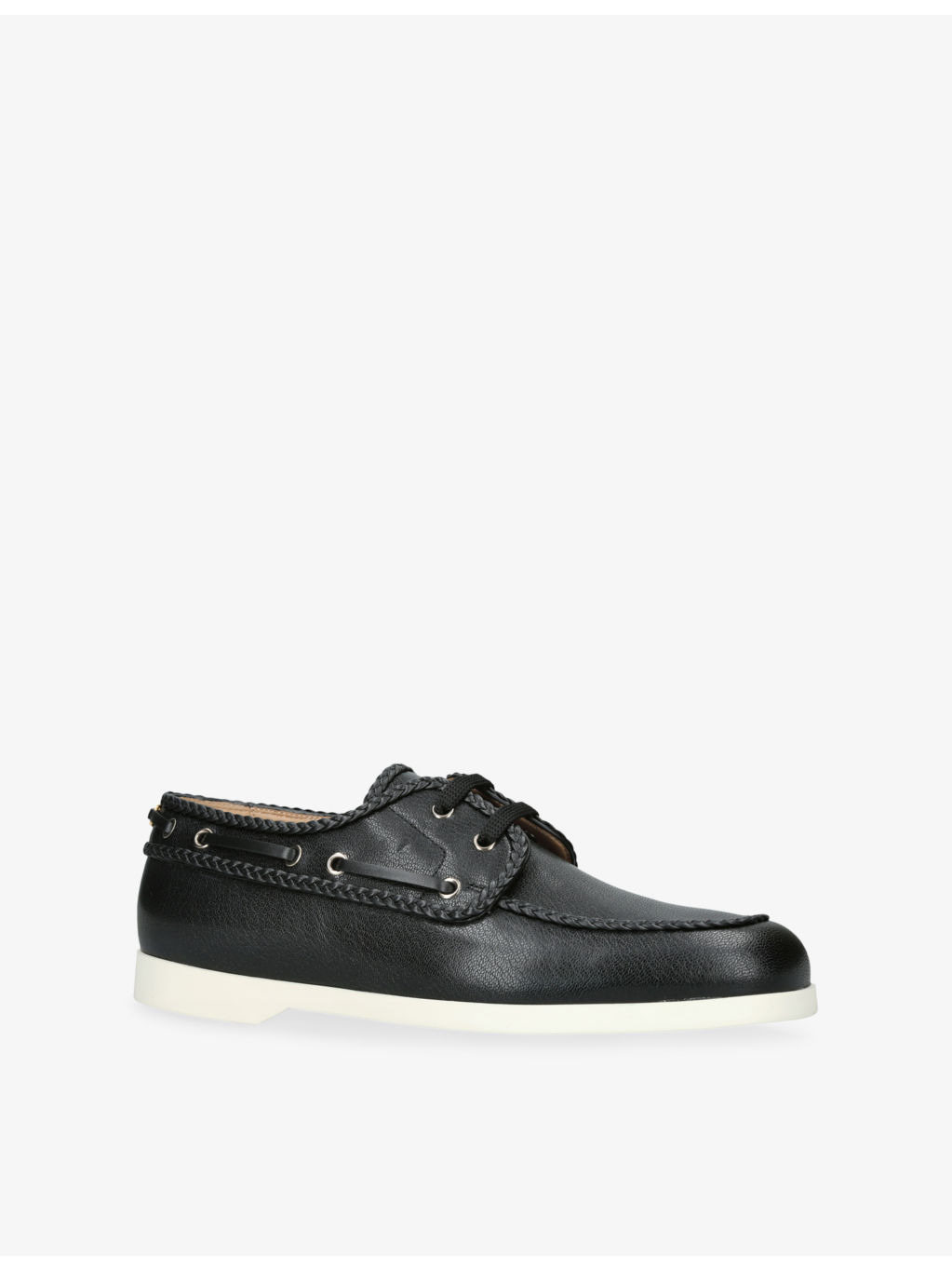 Palm Avenue Leather Boat Shoes - 3