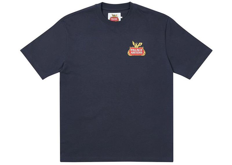PALACE Palace Stella Artois P-Skim T-shirt Navy outlook