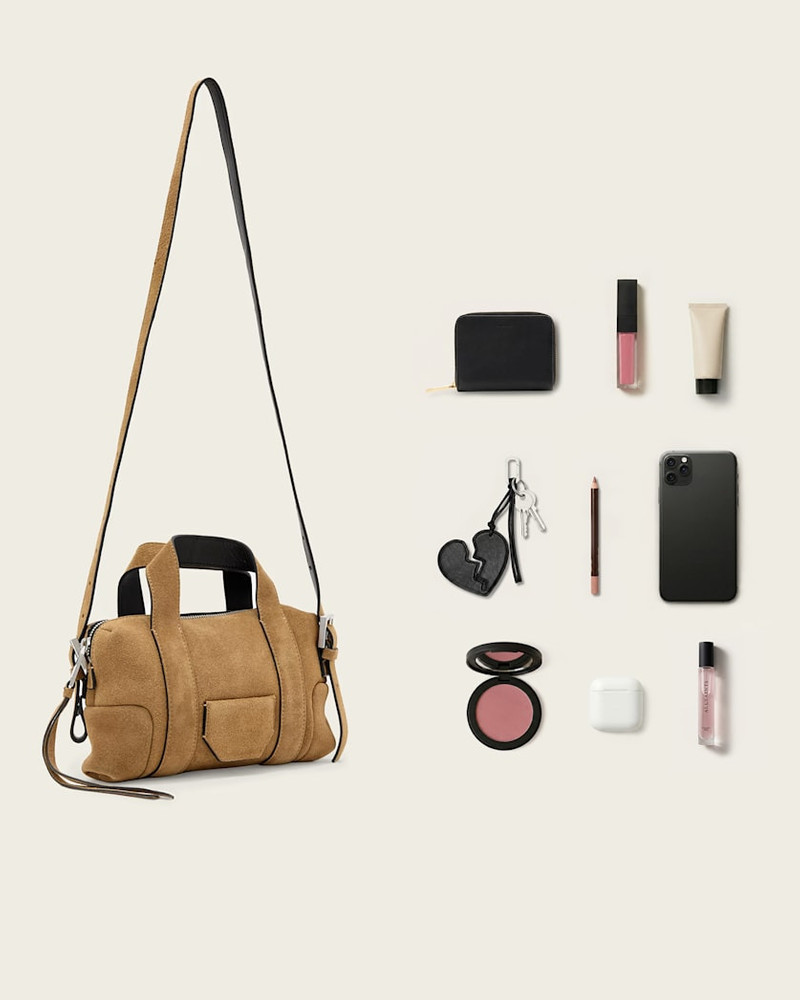 ARES COMPACT SUEDE CROSSBODY 8