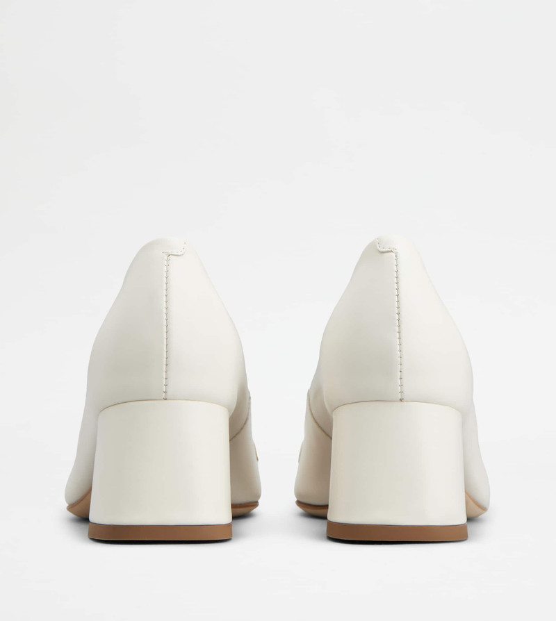 Tod's KATE PUMPS IN LEATHER - OFF WHITE outlook