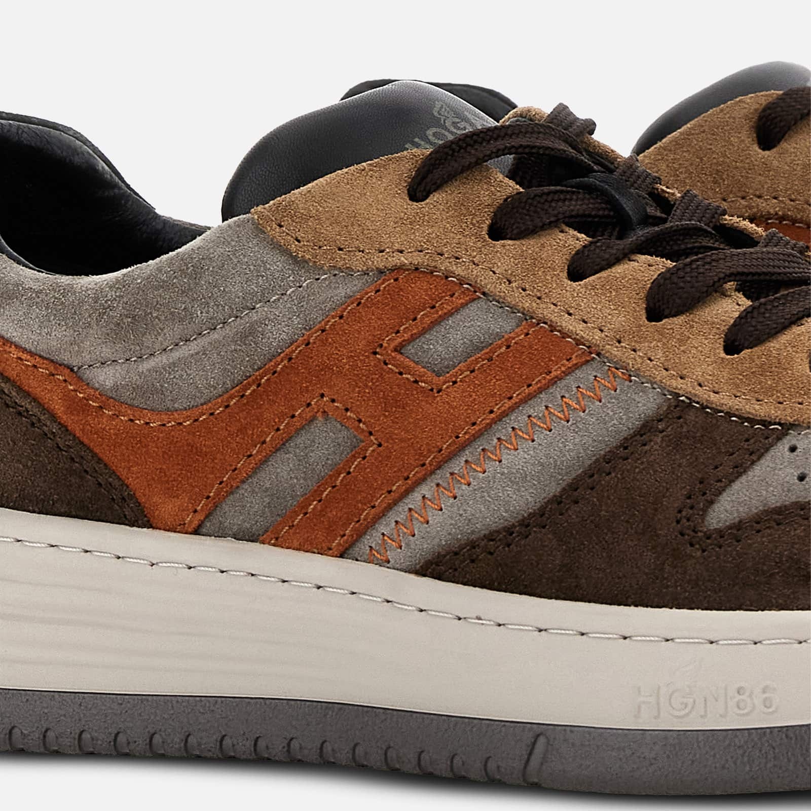 Sneakers Hogan H630 Brown Grey - 6