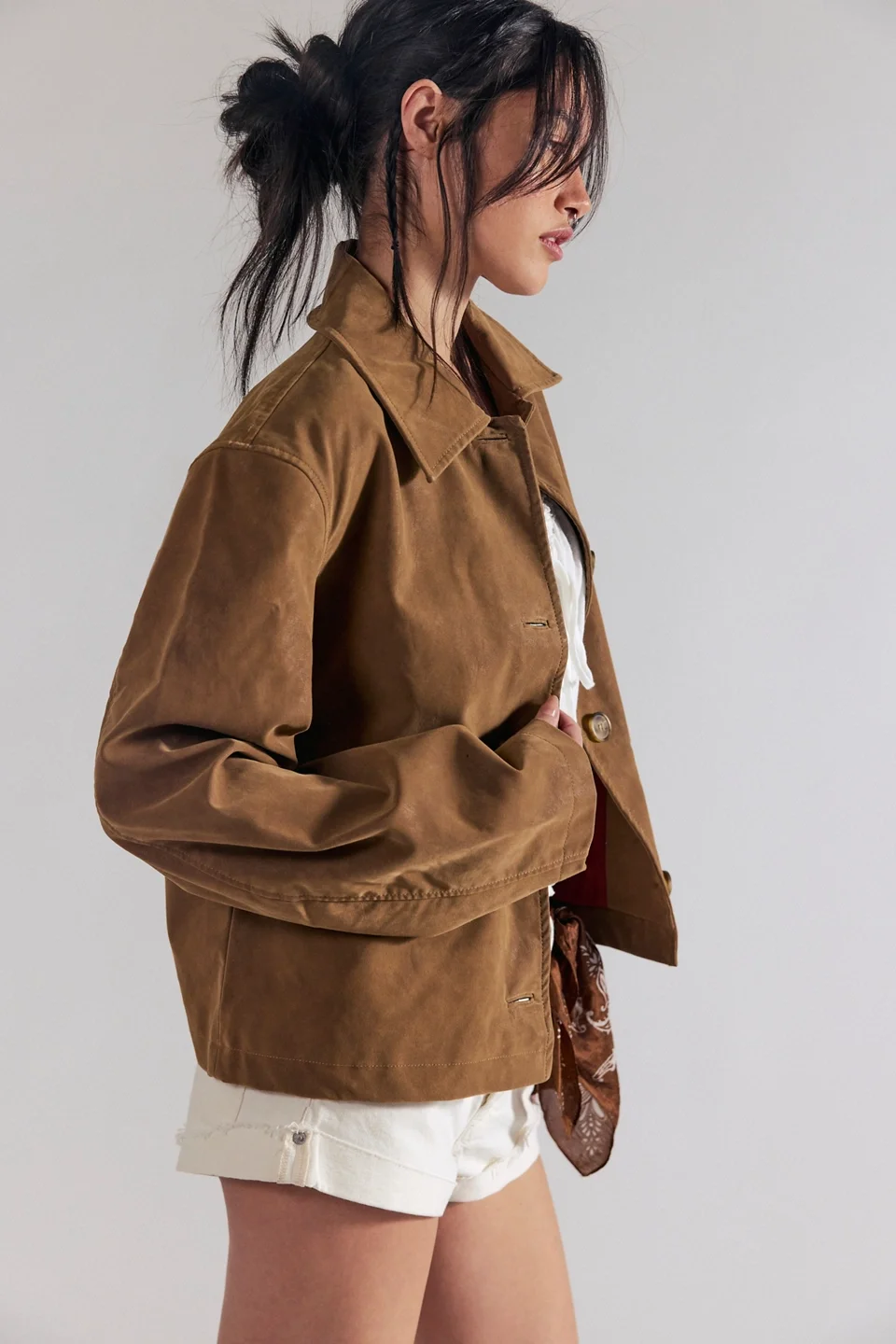 We The Free Hera Vegan Suede Jacket - 1