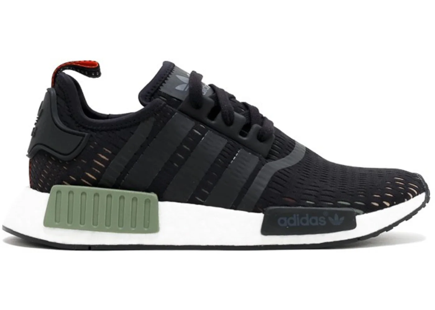 adidas NMD R1 Base Green Core Black - 1