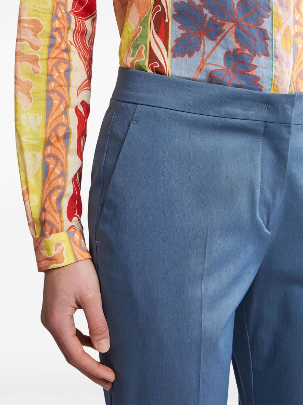 cropped tailored trousers - 5