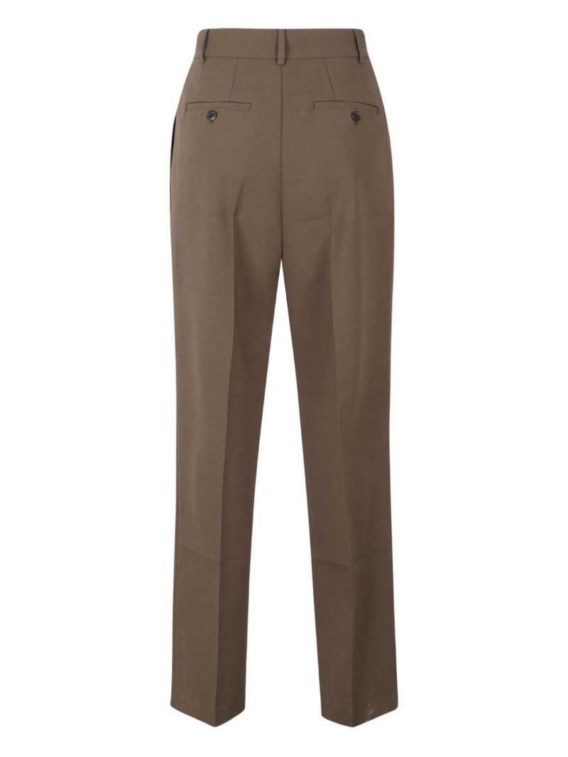 The Frankie Shop back welt pocket suit trousers outlook