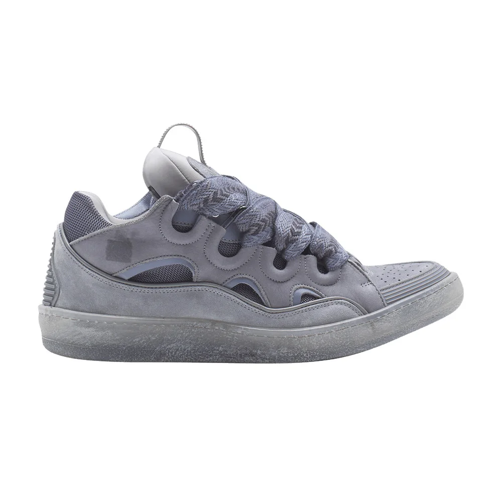 Lanvin Curb Sneaker 'Speckled Effect - Light Grey' - 1