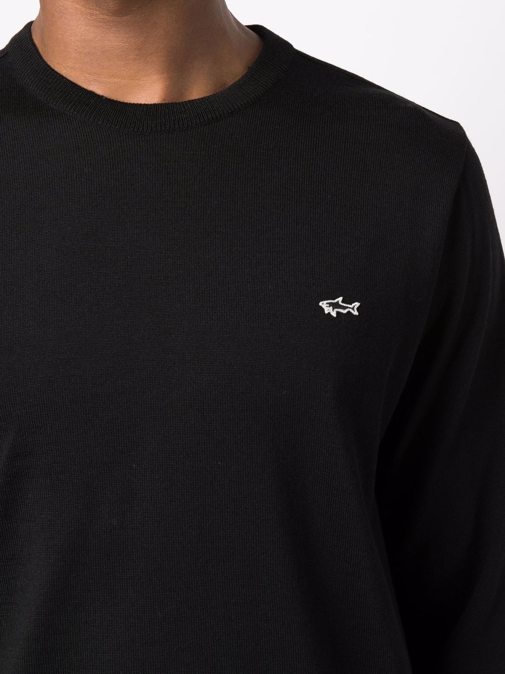 embroidered logo jumper - 5