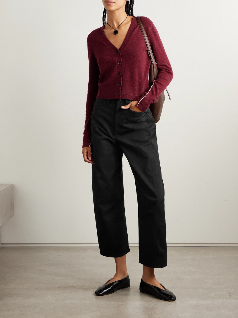 MARIA McMANUS Shrunken Wool And Cashmere-blend Cardigan outlook