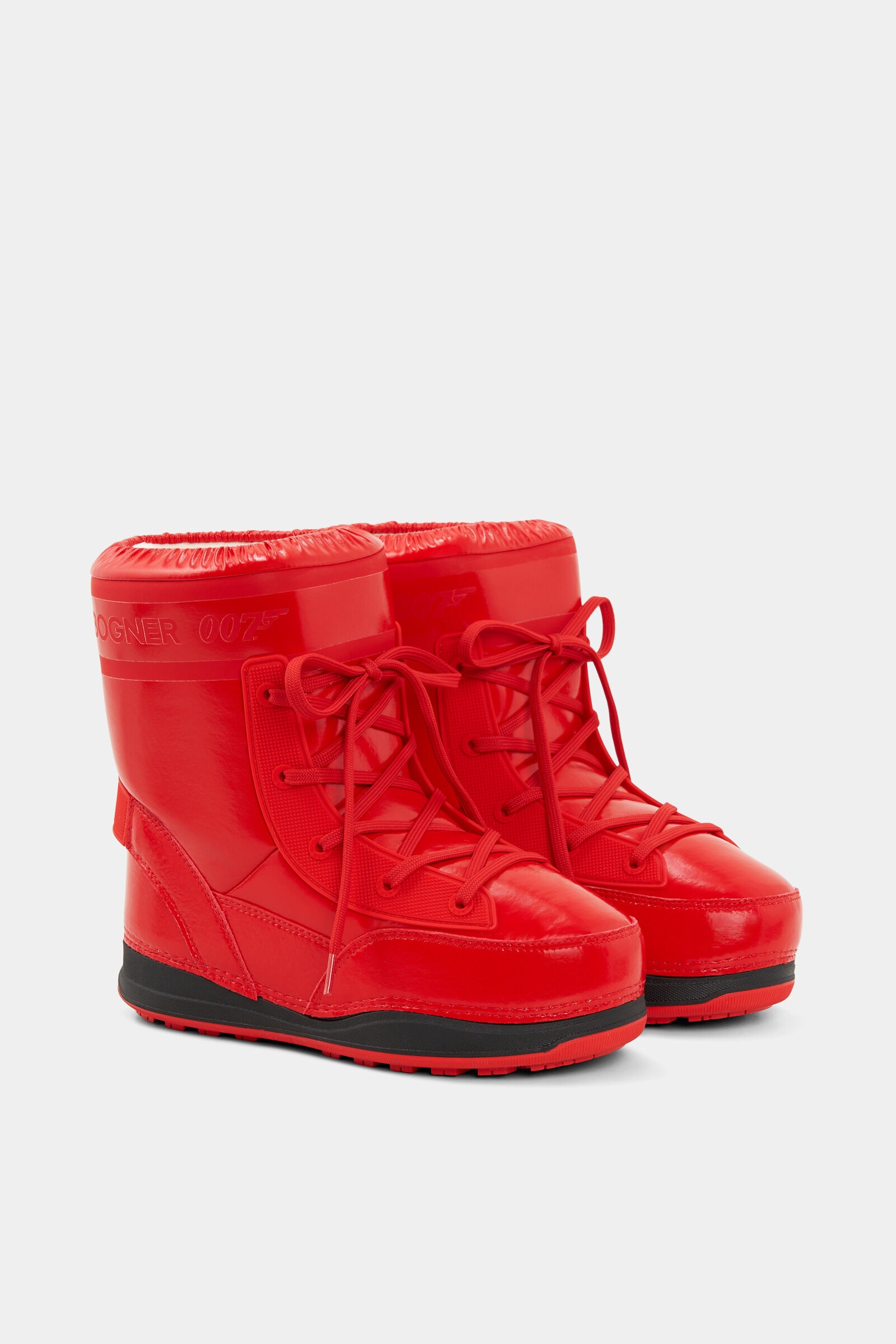 La Plagne X Bond 007 Snow boots in Red - 3