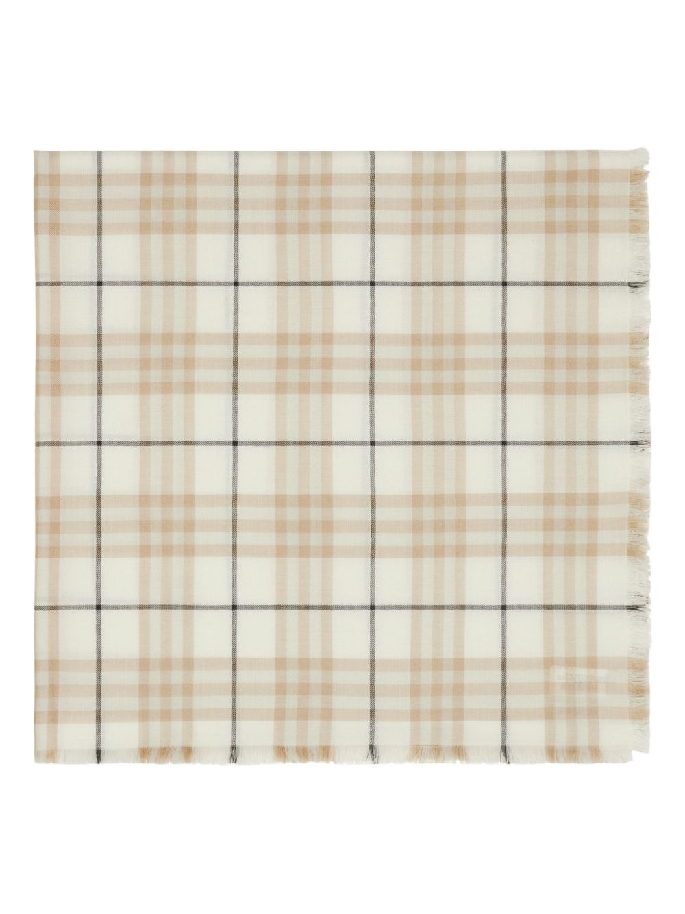 checked scarf - 2