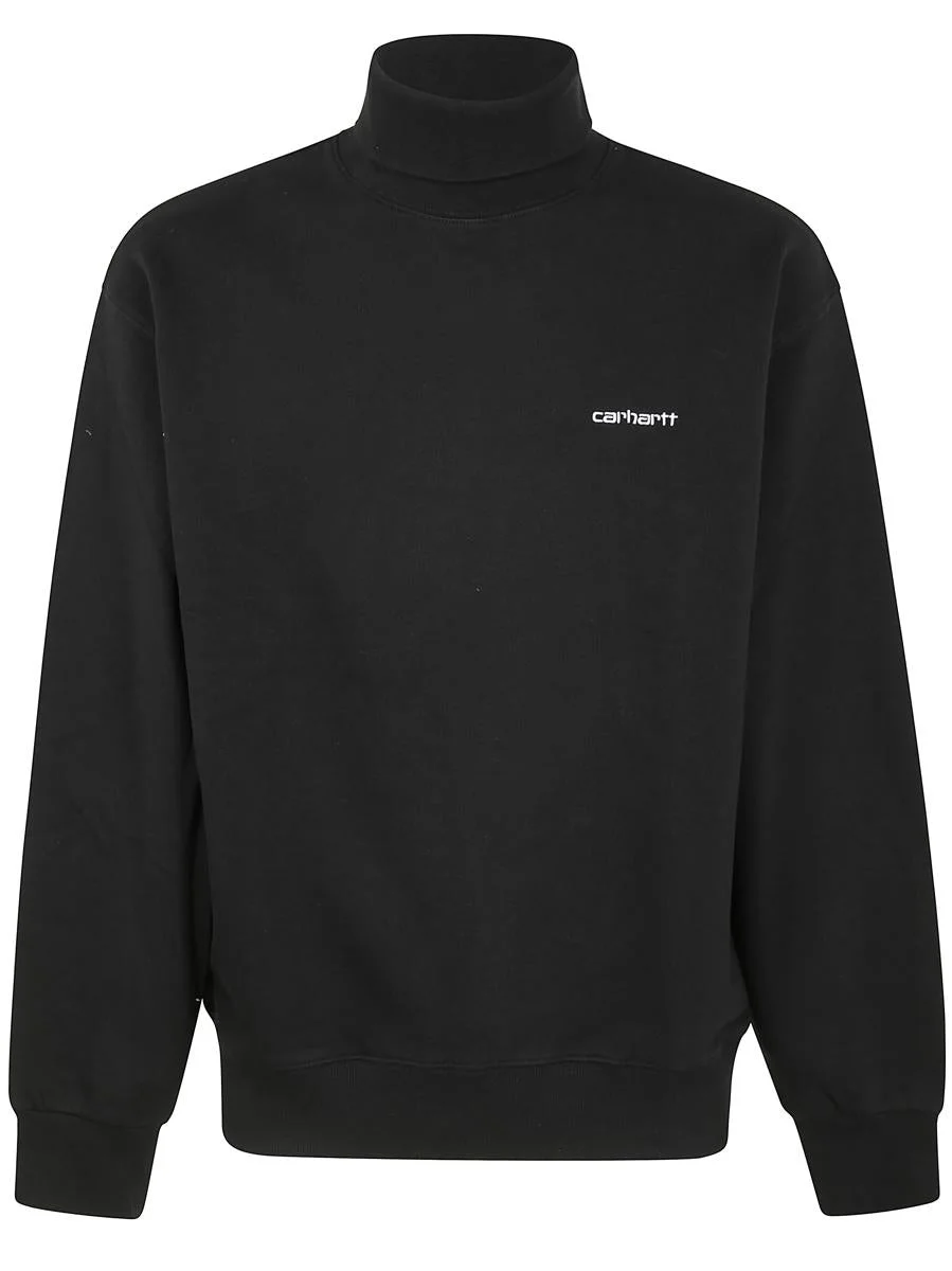 Carhartt Wip Script Mockneck Sweat Clothing - 1