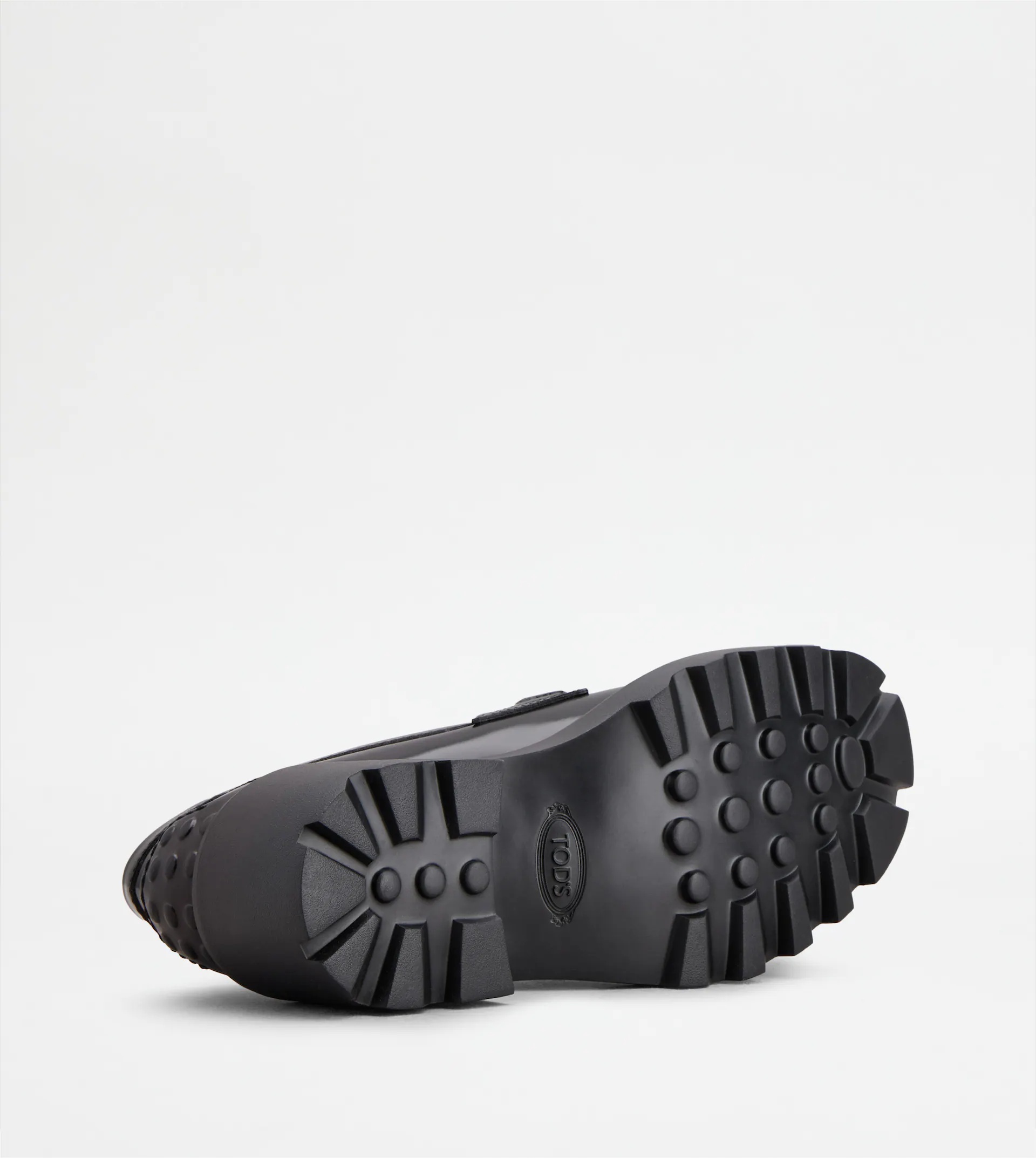 LOAFERS IN LEATHER - BLACK - 5
