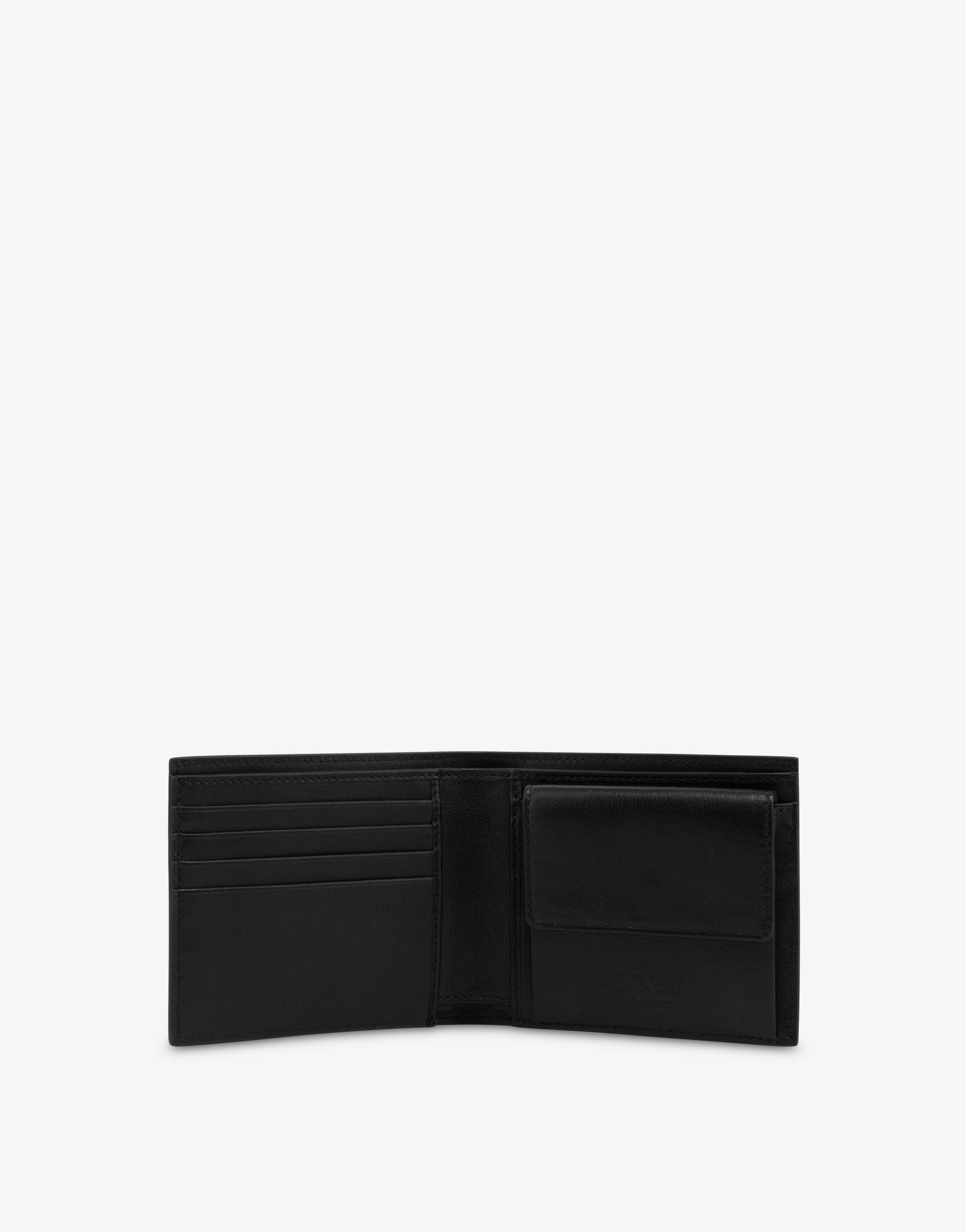 METALLIC LOGO FLAP WALLET - 3