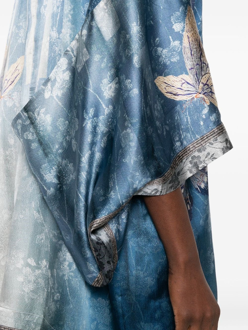Pierre-Louis Mascia Printed silk kimono outlook