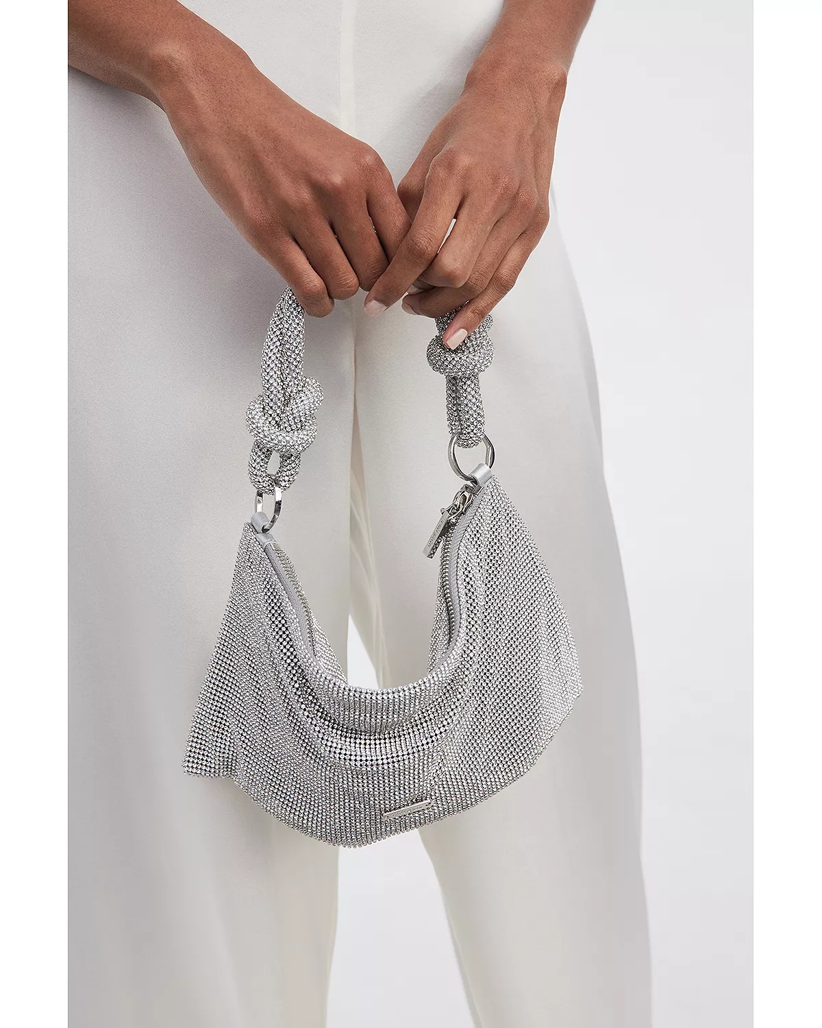Hera Nano Rhinestone Shoulder Bag - 4