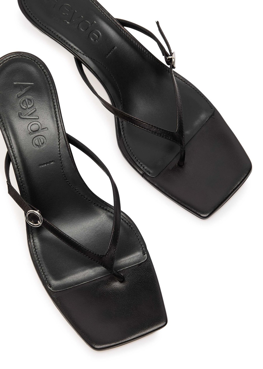 Aeyde Leigh 60 Leather Mules - 3
