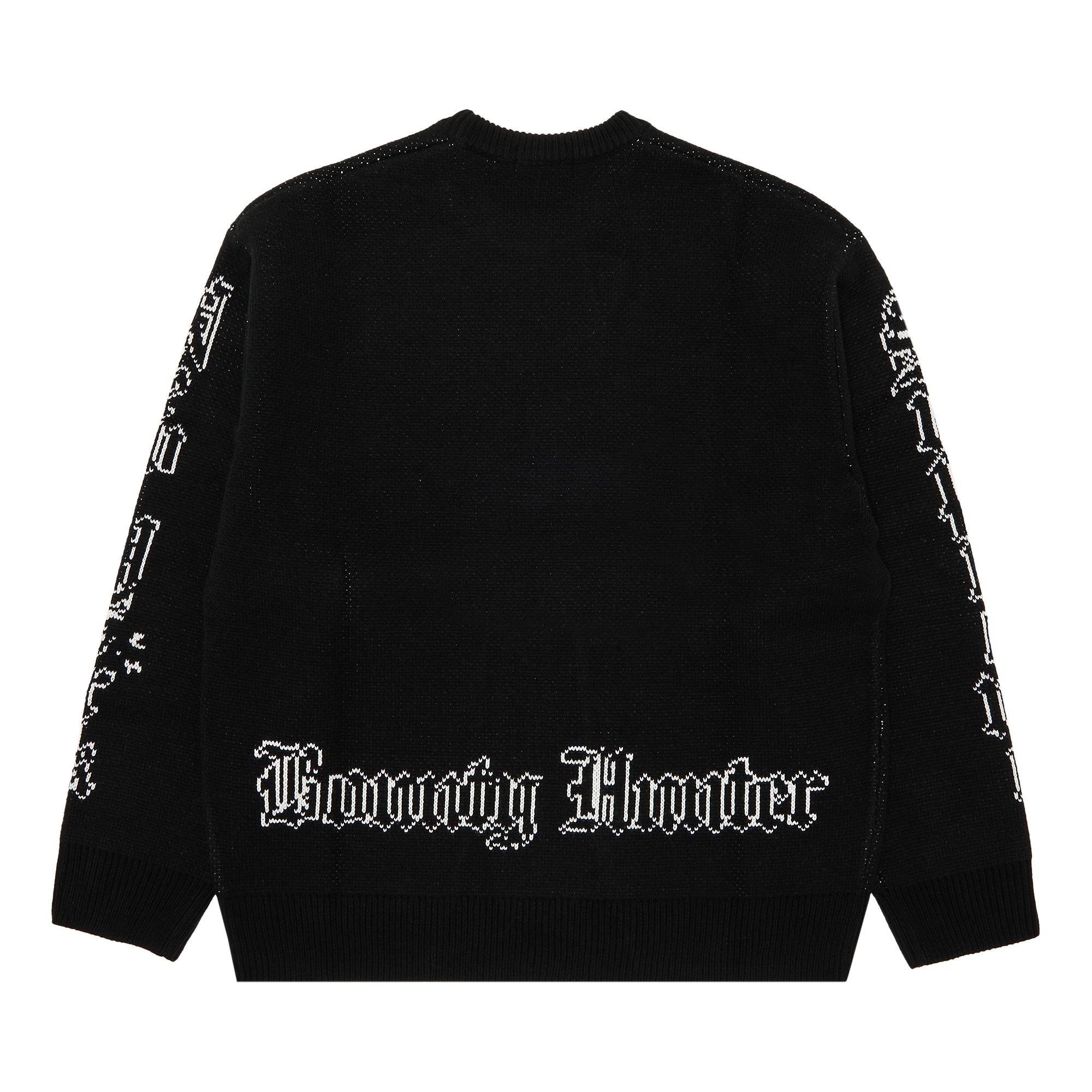Supreme x Bounty Hunter Sweater 'Black' - 2