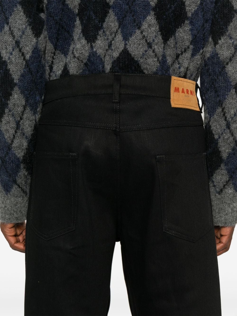 straight-leg trousers - 5