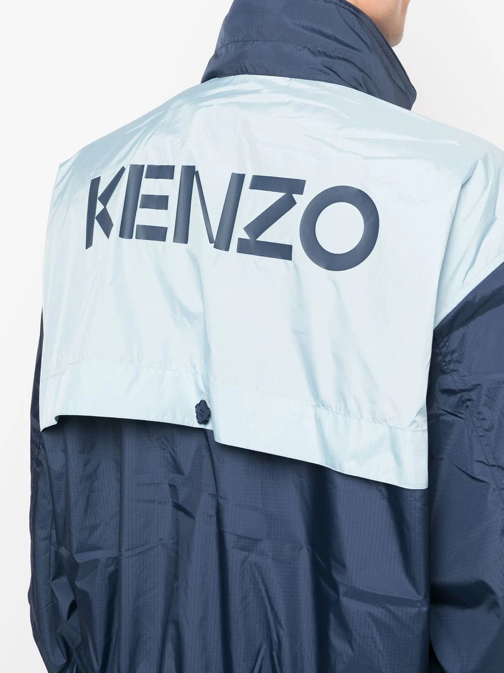 logo embroidered jacket - 5