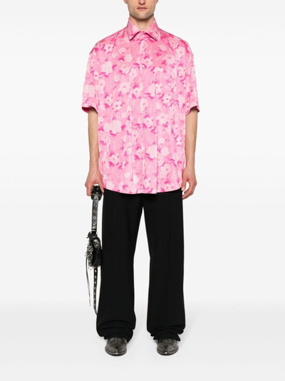 VETEMENTS floral-print shirt outlook