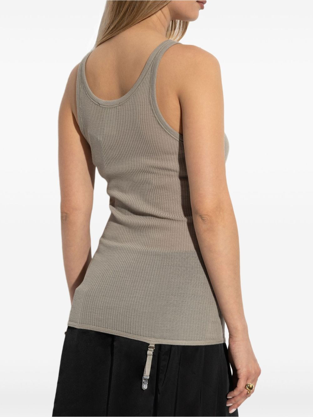 ribbed suspender top - 4