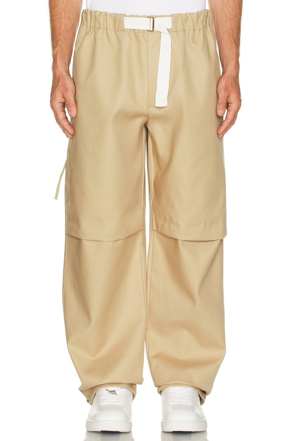 Jordan Heavy Cotton Satin Relax Fit Trousers - 4