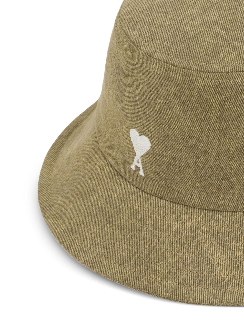 Ami de Coeur-embroidered bucket hat - 3