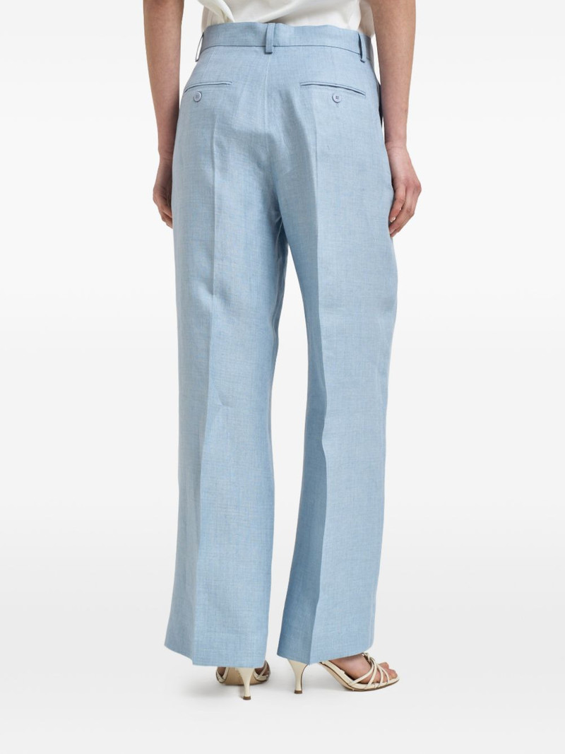 linen tailored trousers 4