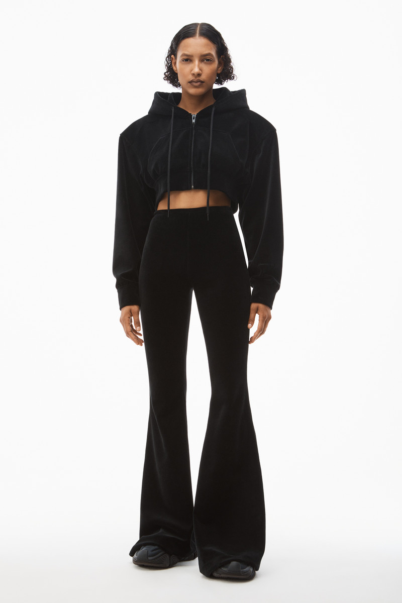 Alexander Wang FLARED PANT IN VELOUR outlook
