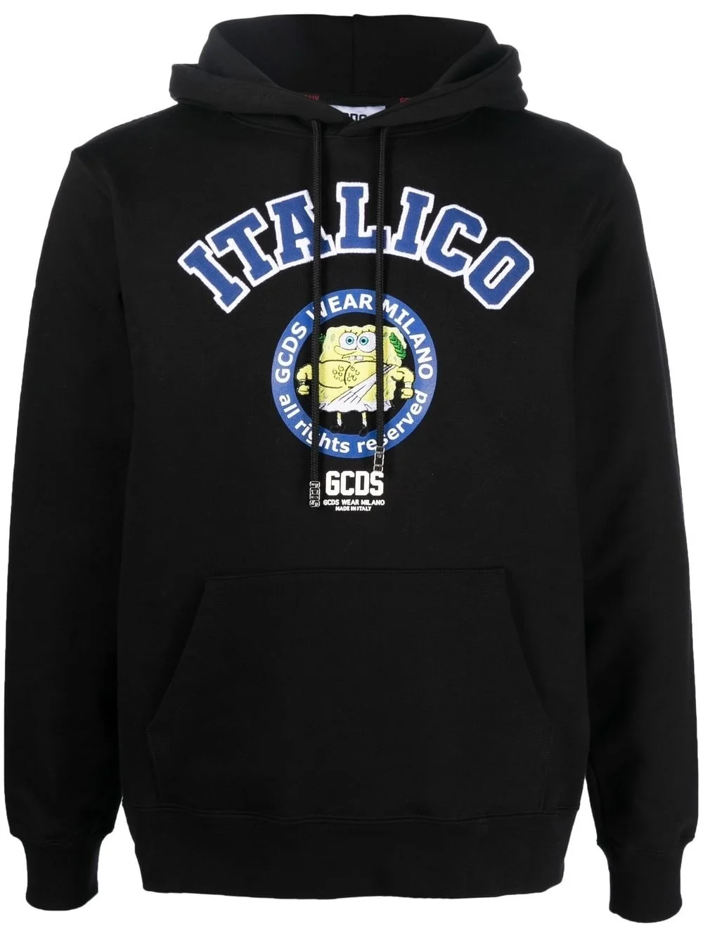 graphic-print hoodie - 1