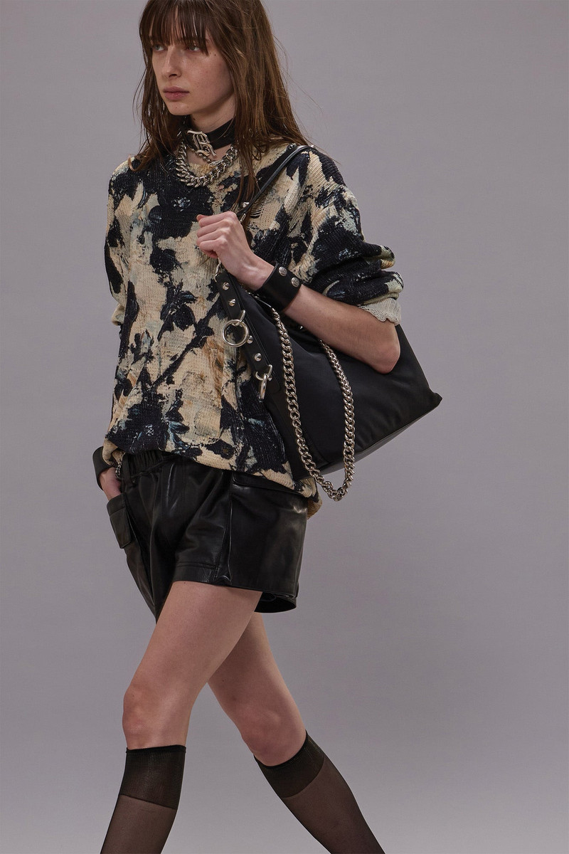 PRINTED BOYFRIEND SWEATER 1
