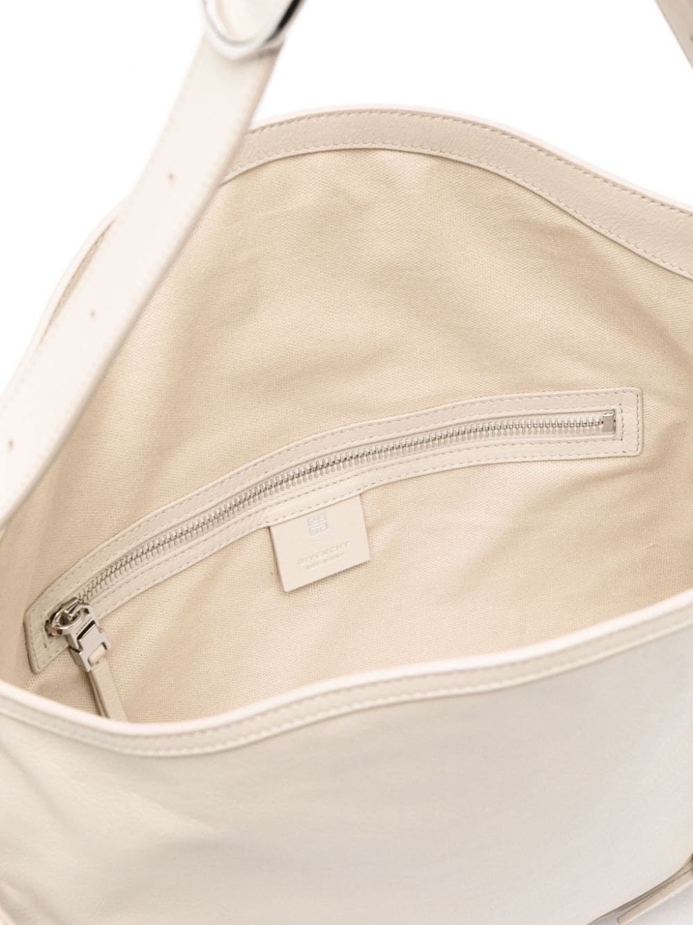 medium Voyou leather shoulder bag - 5