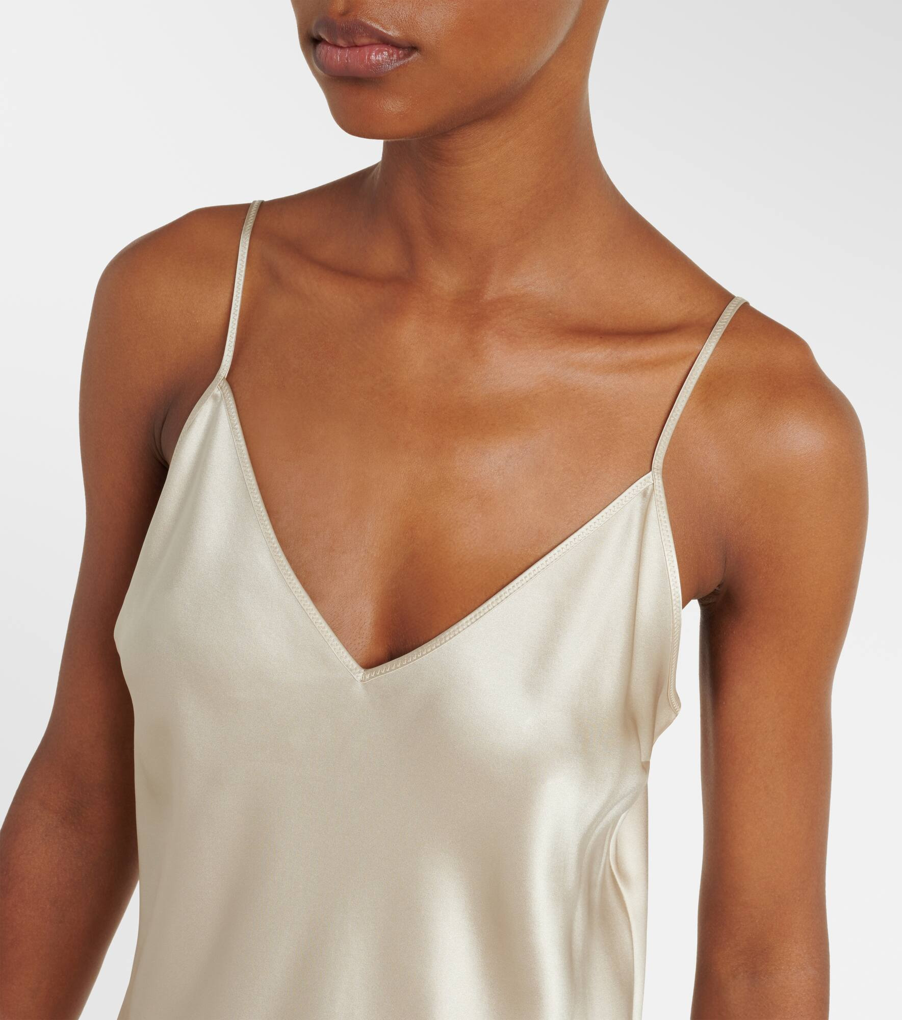 Clea silk satin camisole - 4
