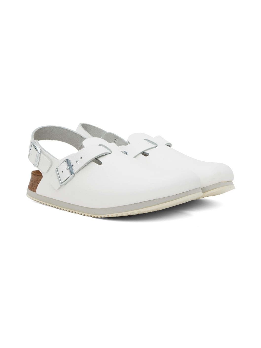 White Narrow Tokio Super Grip Loafers - 4