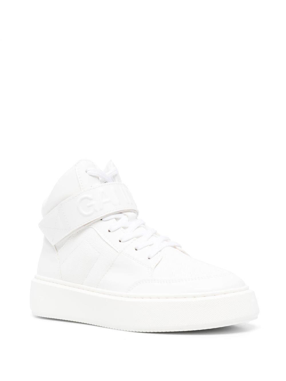 touch-strap high-top sneakers - 2