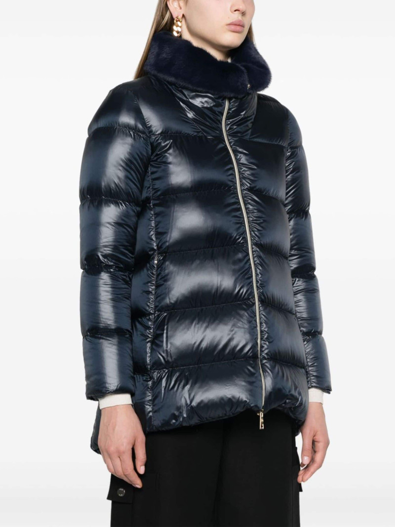 faux-fur 칼라 퍼퍼 재킷 3