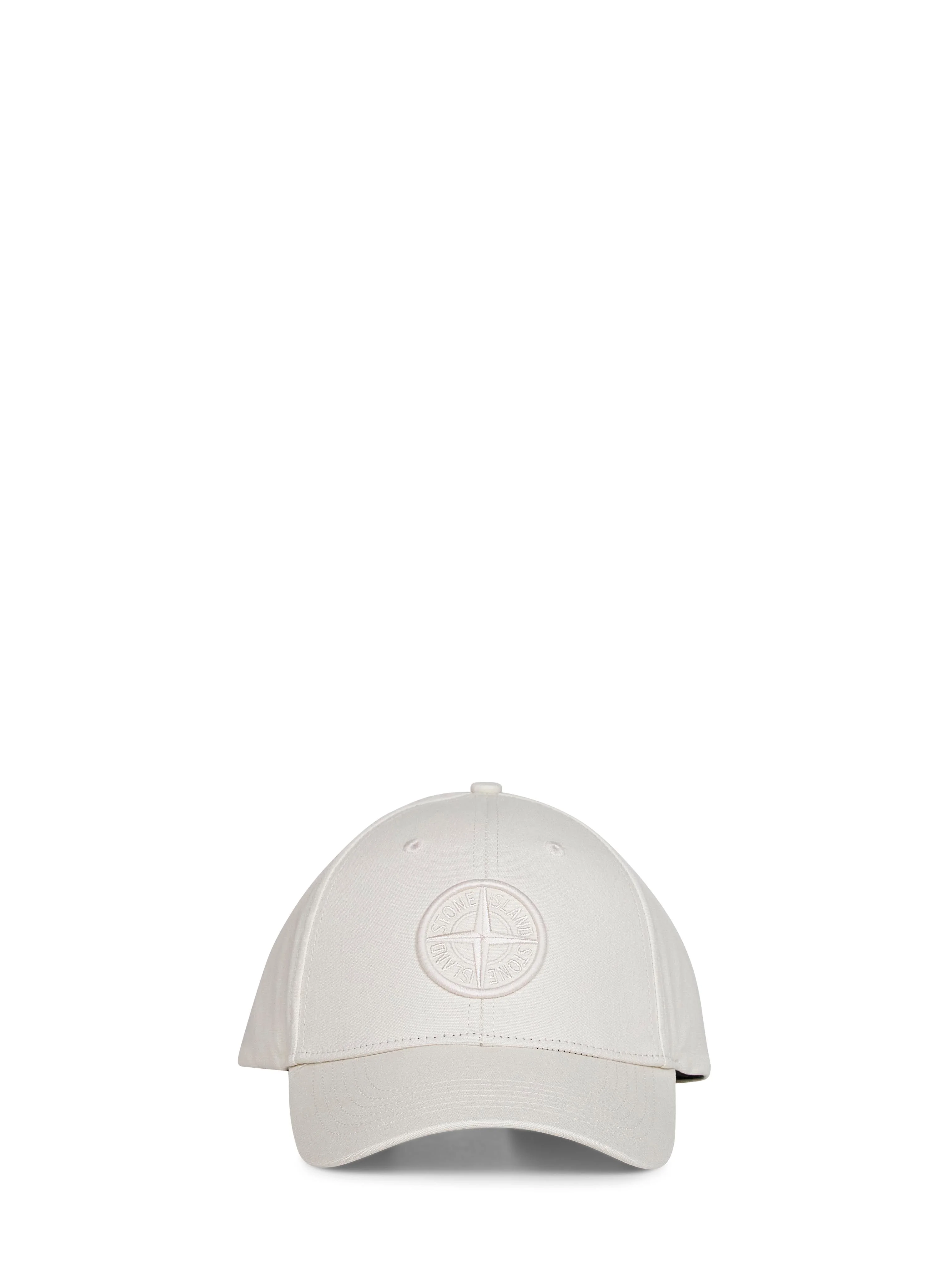 Ivory cotton rep baseball cap - 1