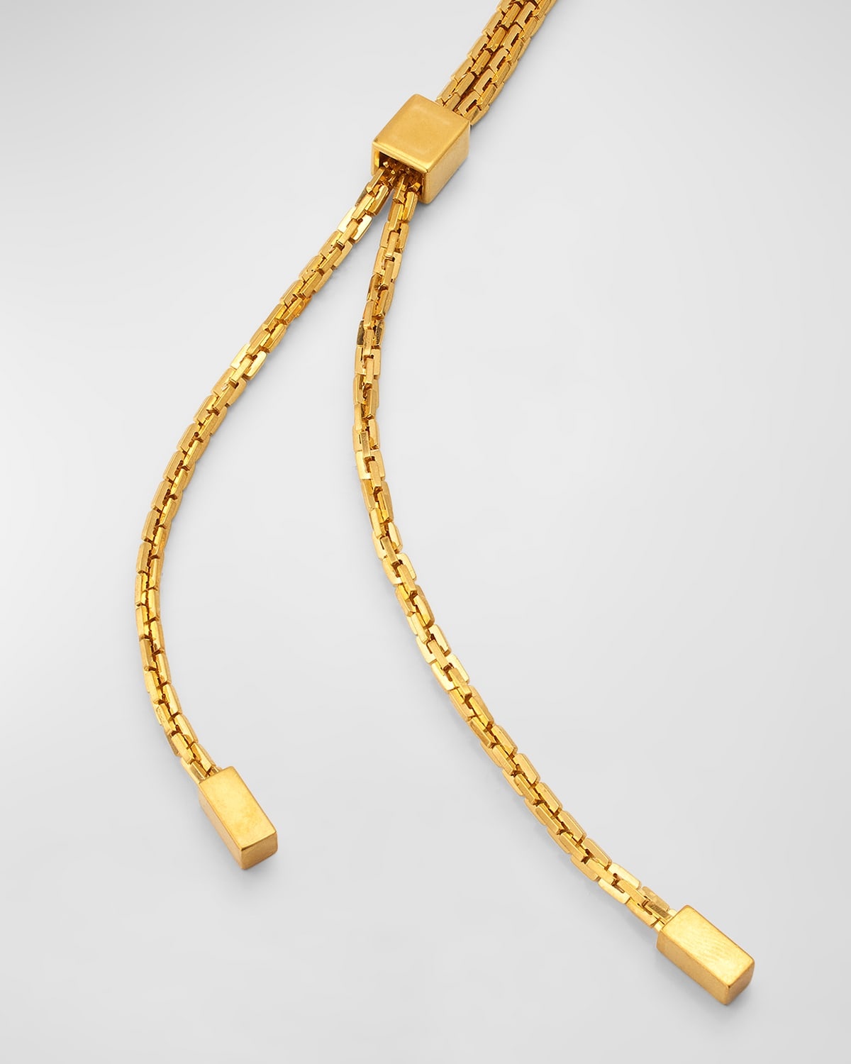 Brass Lariat Necklace - 4