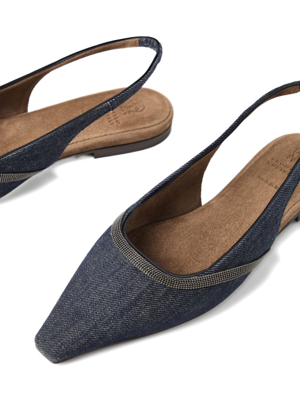 leather ballerina shoes - 4