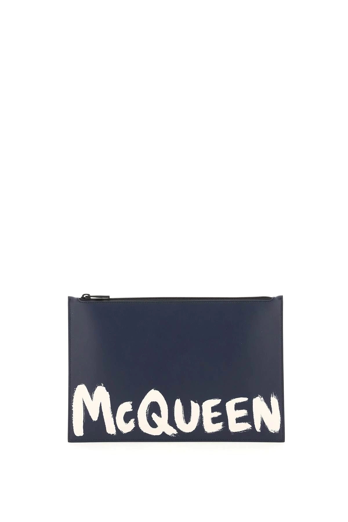 GRAFFITI LOGO FLAT POUCH - 1